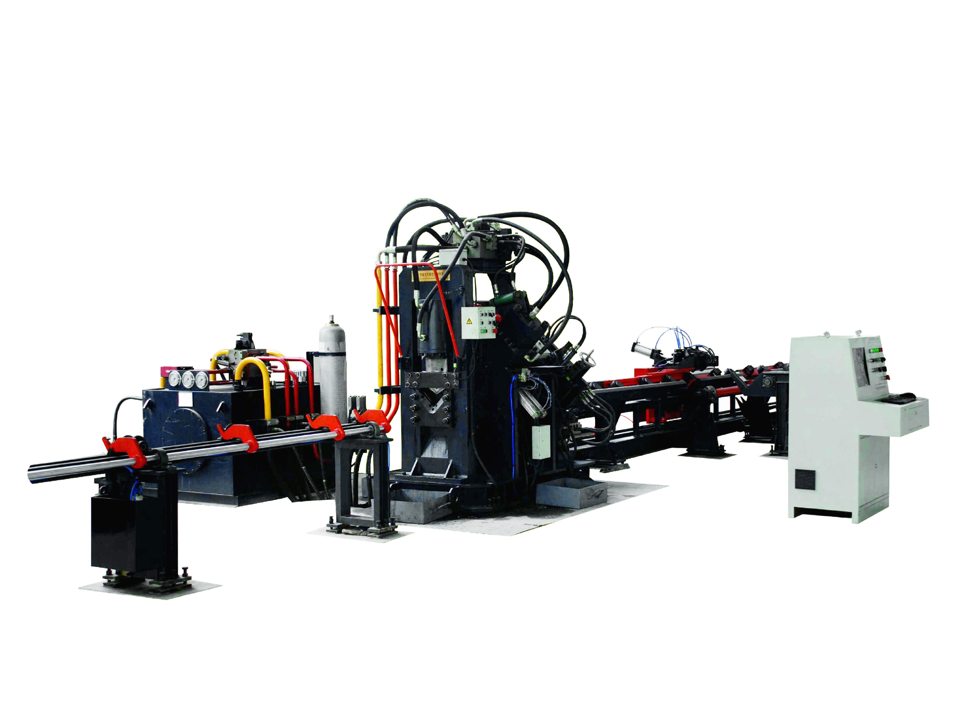JNC1616 type high-speed CNC angle steel punching and cutting production line